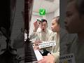 Fun way to fix STACCATOS! 😆🎹 #piano #pianostudent #pianoteacher #classicalmusic #music #pianist