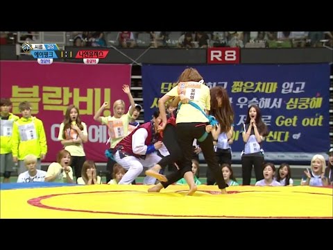 【TVPP】 Ha young(Apink) - Korean wrestling Finals, 에이핑크 - 여자 씨름 결승전 @ 2015 Idol Star Championships