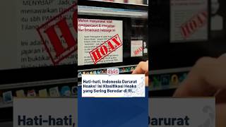 Download lagu Hati-hati, Indonesia Darurat Hoaks! Ini Klasifikasi Hoaks yang Sering Beredar di RI... mp3