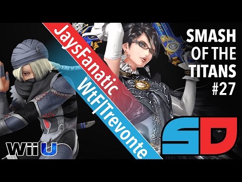 Smash of the Titans #27 - Winner Quarters: WtF|Trevonte (Sheik) vs JaysFanatic (Bayonetta)