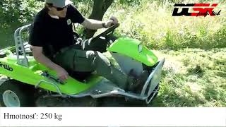 Grillo Climber 7.15 fűnyíró traktor - bozótvágó
