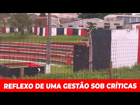 ESTÁDIO MUNICIPAL OLÍMPIO BARRETO FICA SEM CONDIÇÕES DE USO PELA FEDERAÇÃO PARANAENSE DE FUTEBOL
