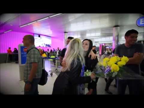 Picking up Lian Ross & Luis Rodriguez (LAX Airport)