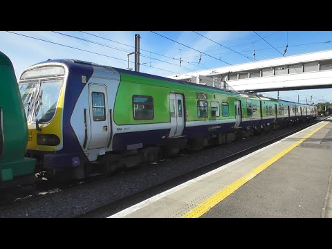 Irish Rail 29000 and 8100 Class Trains - Howth Junction Station, Dublin