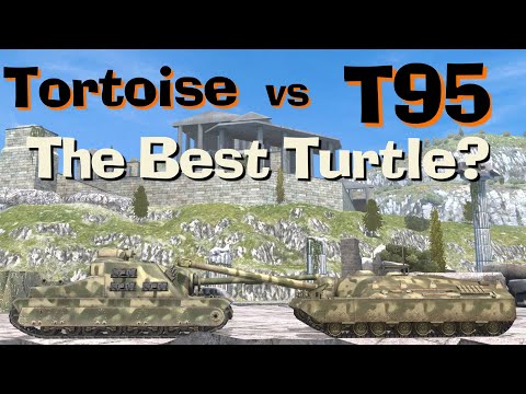 WOT Blitz Face Off || Tortoise vs T95