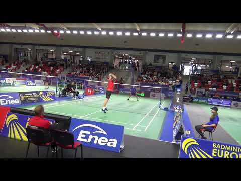 Mads Juel Møller (Denmark) vs Alex Lanier (France) - U17 European Championship SF - Highlights