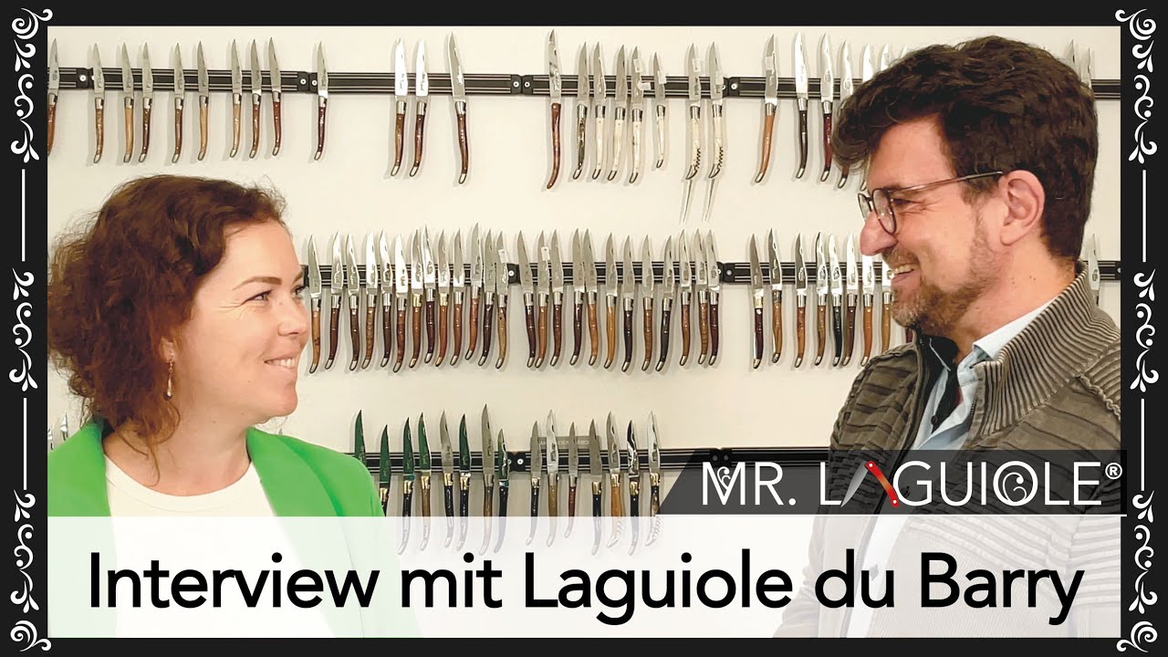 Mr. Laguiole im Interview mit Laguiole du Barry - Elodie Monteiro