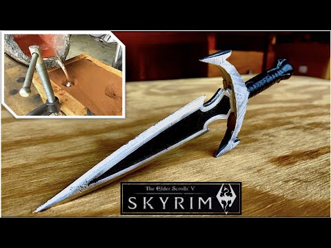 Aluminum Casting Mehrune’s Razor - Skyrim | Dagger