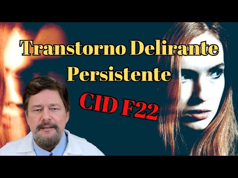 PERSISTENT DELUSIONAL DISORDER AND DELIRIUM. ICD F22. Video #2 #dreduardoadnet PSYCHIATRIST