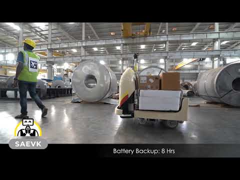 Automated Guided Vehicles | SAEVK - Human Guided Load Carrier