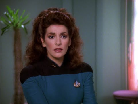Marina Sirtis talks about the uniforms from Star Trek TNG Funny!