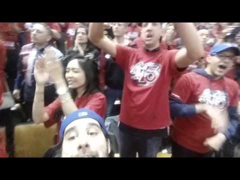 A fans jubilation: 2016 Toronto Raptors advance to Round 2 win over Indiana Pacers Game 7