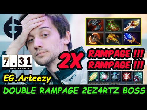 Arteezy Phantom Assassin - Double RAMPAGE Sick Play No Mercy Ready For Stockholm Major 2022 Dota 2