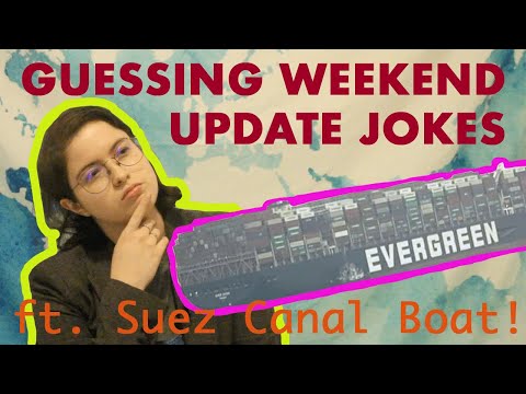 Guessing SNL Weekend Update Jokes (Mar 27, 2021)