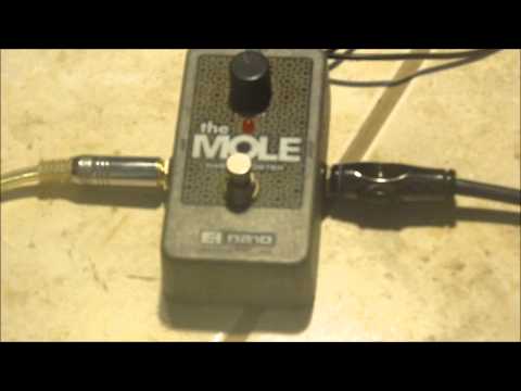 ELECTRO HARMONIX - THE MOLE - BASS BOOSTER - BASS DEMO