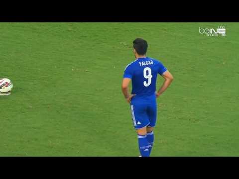 Radamel Falcao így debütált a PSG ellen Bajnokok Nemzetközi Kupája HD