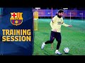 Intense evening session at Ciutat Esportiva ?