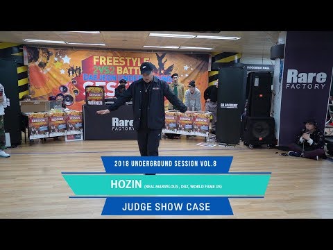 Hozin | Judge Show Case | 2018 Underground Session Vol.8 | 언더그라운드세션