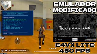 EMULADOR BAIXO CUSTO PC FRACO💻🚀DPS DA ATUALIZAÇAO E4VX LITE  4.240.+SENSI🖱️FF V7A⚡ DESEMPENHO✅