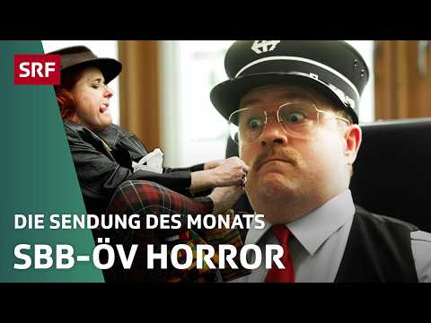 Horror-Passagiere im ÖV: Warum jede Zugreise so ist | Satire | Die Sendung des Monats | SRF