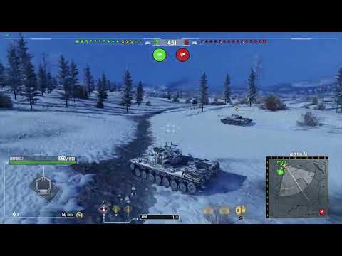 World of Tanks Console PS5 --  Leopard 1 with 6,5k combined on Malinovka map