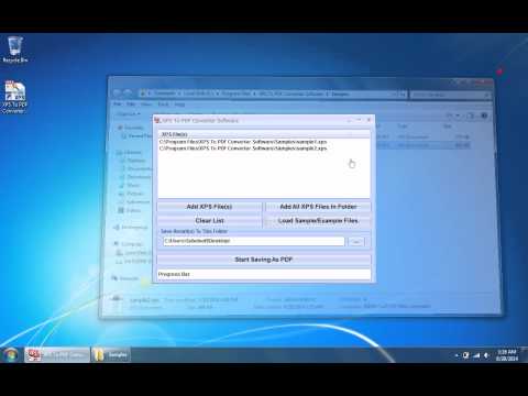 XPS To PDF Converter Software