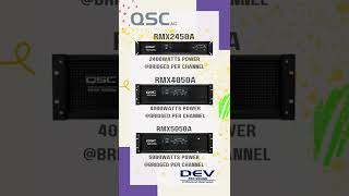 Video thumbnail for #shorts QSC RMX SERIES 2450a / 4050a / 5050a / power #dj amplifier by Devprosound