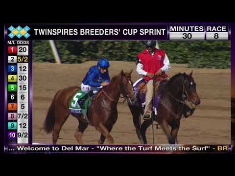 Wuheida (GB) Wins Breeders' Cup Filly & Mare Turf Grade I Stakes Race 7 at Del Mar 11/04/17
