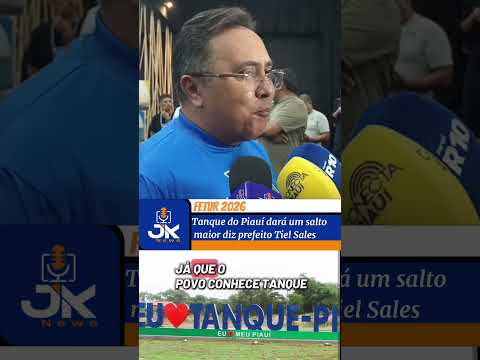 ⚠️TANQUE DO PIAUÍ DARÁ UM SALTO DE CRESCIMENTO EM 2026 DIZ PREFEITO TIEL📱🎥🎙️
