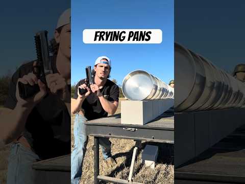 How Many Frying Pans Does it Take to Stop a Bullet?