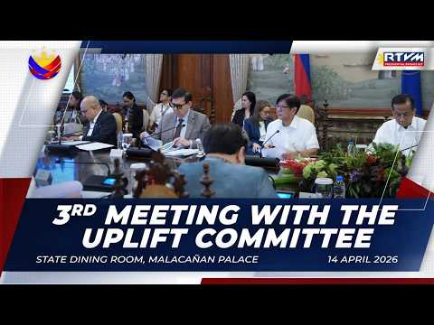 3rd Meeting with the UPLIFT Committee 04/14/2026