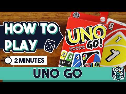 How to Play UNO Go - Full tutorial