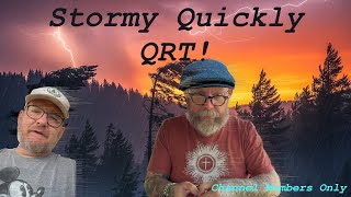 Activations Gone Wild - The wind goes whipping as the storm rolls in. We go QRT real fast-like.
