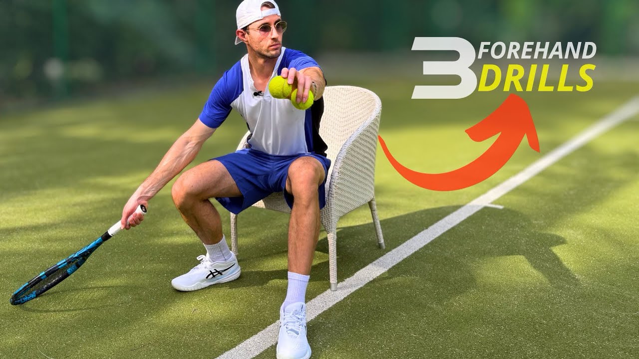 3 Forehand Drills to Instantly Improve Your Tennis