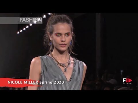 NICOLE MILLER Highlights Spring 2020 New York   Fashion Channel