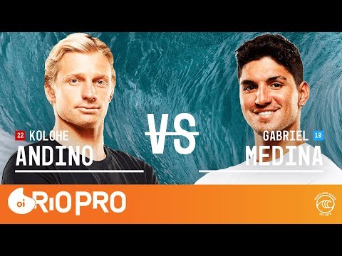 Andino Knocks Out Medina in Oi Rio Pro Quarterfinals