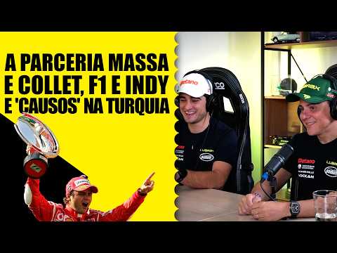 MASSA/COLLET: Como surgiu PARCERIA na STOCK, Indy e F1, coc* de gaivota e o DOMÍNIO turco de Felipe!