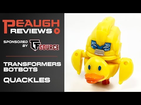 Video Review: Transformers BotBots QUACKLES