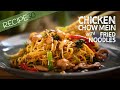Chicken Chow Mein with fried noodles