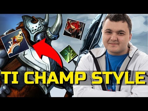 TI7 Champ MinD_ContRoL WTF Itembuild on Magnus 21HP!! RAMPAGE - Dota 2
