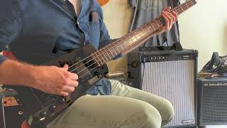 Video thumbnail for Hohner B2 headless Bass 1986 Made in Korea electric bass guitar VGC by The Ruby Red. Oficina das Guitarras