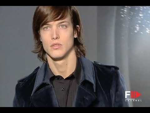 TRUSSARDI Fall Winter 2005 Menswear Milan - Fashion Channel