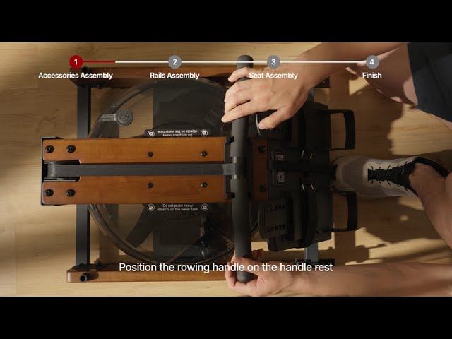 Инструкция по сборке гребного тренажера King Smith Rowing Machine Lite (WR3L)