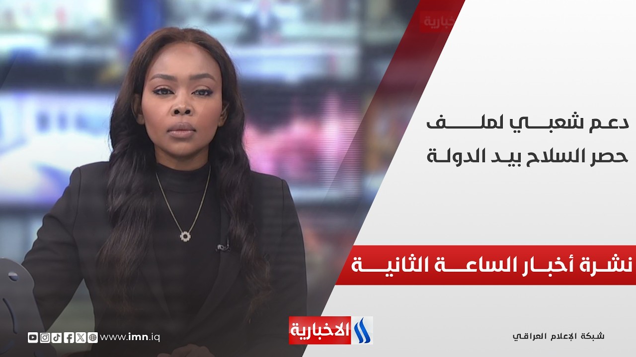 فيديو | دعــم شعبــي لملف حصر السلاح بيــد الدولـــة | نشـــرة أخبــار الساعــة الثانيــة