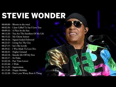 Stevie Wonder Greatest Hits Playlist Full Album - Best Of Stevie Wonder Collection Of All Time