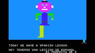 Apple ll Game: Spanish Hangman (1978 Programma International, Inc.)