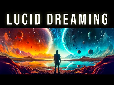 Experience Vivid Lucid Dreams & Enter REM Sleep Cycle | Lucid Dream Black Screen Deep Sleep Music