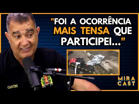 Sargento revela ocorrencia mais tensa que já viveu