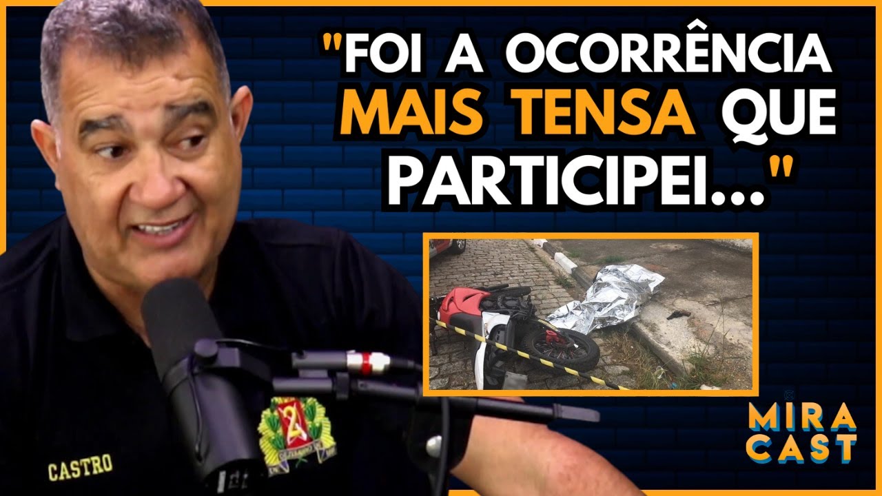 Sargento revela ocorrencia mais tensa que já viveu