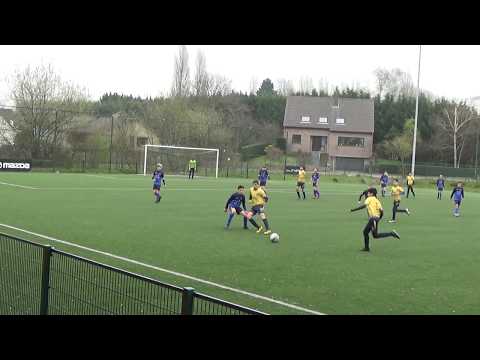 Kelyan Snoussi U14 KV Woluwe Zaventem vs FCV Dender EH (23/03/2019)